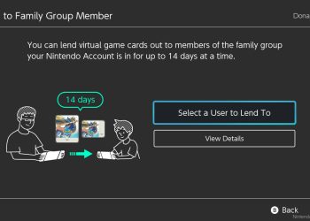 New Switch Software Version 20 Released: Includes Virtual Game Card and GameShare Features – News