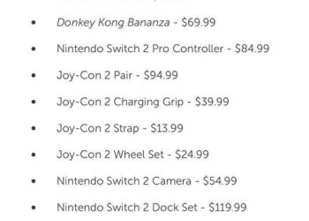 Preorders for Switch 2 Begin April 24, System Prices Unchanged – News